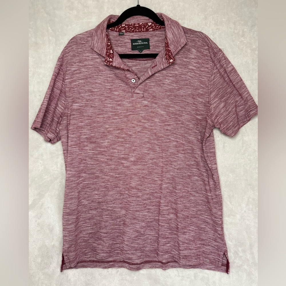 Rodd & Gunn Men's Maroon Polo Shirt